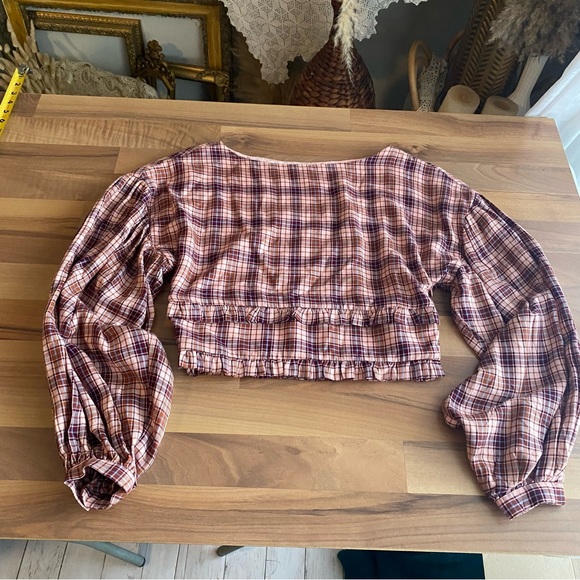 Majorelle Asa Plaid Long Sleeve Top - Picture 11 of 11